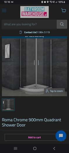Quadrant Shower Enclosure 900