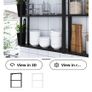 Console table or just shelf - Ikea ENHET black Image 2