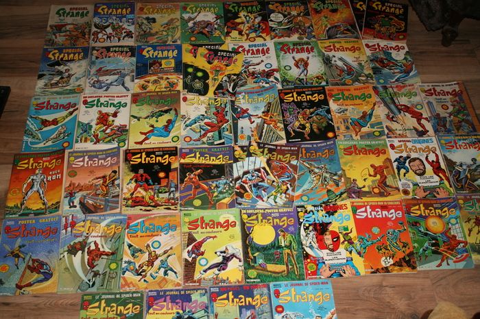 Lot of 51 Vintage Strange Comics Books from 1975-1983