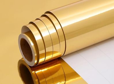 NEW - High quality Gold or Silver Metallic Paper - 43cm/10m
