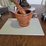 Pestle and mortar wooden Image 5