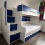 Triple Bunk Beds with Stairs Image 4