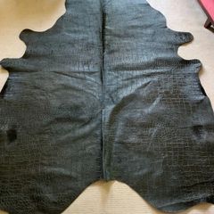 Genuine Cowhide Rug  Very Good Condition