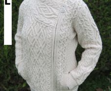 XS, S, L, XL NEW with tags Irish Merino Wool Cardigan