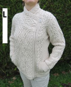 XS, S, L, XL NEW with tags Irish Merino Wool Cardigan