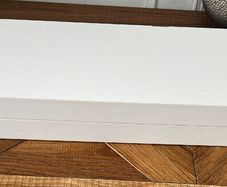 2 White Floating Shelves