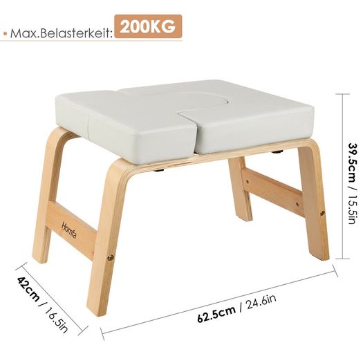 BRAND NEW Yoga Headstand Inversion Bench Chair Fitness Training Equipment Home Gym Shoulder Inverted Artifact Auxiliary