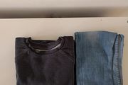 Jeans + sweatshirt (set of 2)
