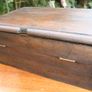 Antique Wooden Chest 15" x 10" H-6" Image 3