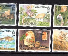 1997 Isle of Man Europa: Tales and Legends Commemorative Stamps Mint Never Hinged (MNH)