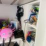 Ikea Loft Bed with desk and extra storage Image 3