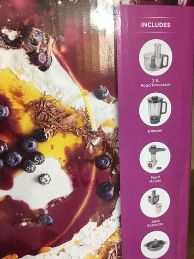 Stand Mixer with 5 Attachments 1000W