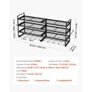 Power Tool Organizer Wall Mount, 4-Layer Storage Rack with 8 Drill Holders, Tools Holder and Storage Rack with Screwdriver Holder, Garage Tool Organizer for Garage, Workbench, and Workshop Image 5