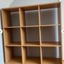 9 Cube Storage Unit Wooden Effect Excellent Condition Image 2