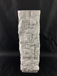 Mid Century fossil vase by AK Kaiser