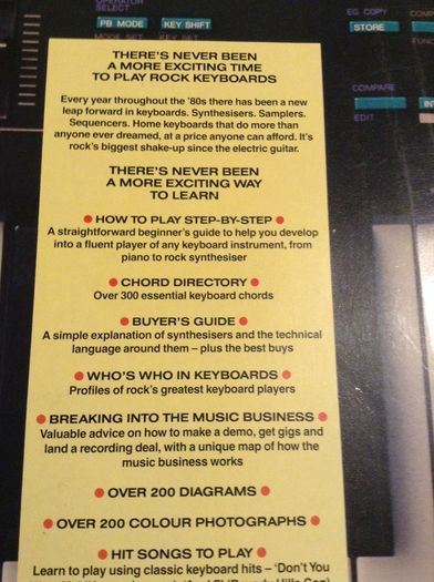 Play Rock and Pop on keyboards