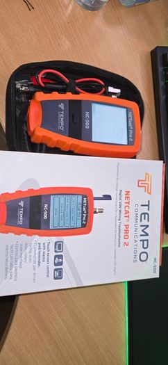 Share Tempo Communications NC-500 NETcat Pro 2 Network Cable Tester - Full Kit NC-510