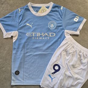 Haaland Manchester city 2026-2027 kids football kit/jersey