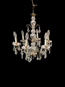 Vintage Chandeliers - Pair