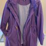 MARC ANGELO Lilly Drawstring Rain Jacket Purple Image 3