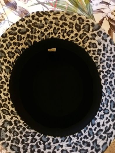 Women's Brown Mix Leopard Print Bucket Hat