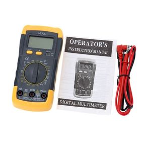XL830L LCD Digital Multimeter ACDC 750/1000V Amp Volt Ohm Tester Meter Backlight