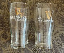 Guinness beer Official Pint Glasses