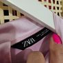 Satin Blouse Zara S New Image 3
