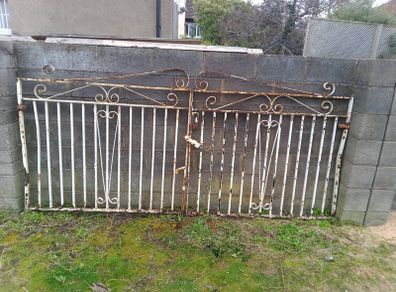 Iron gates