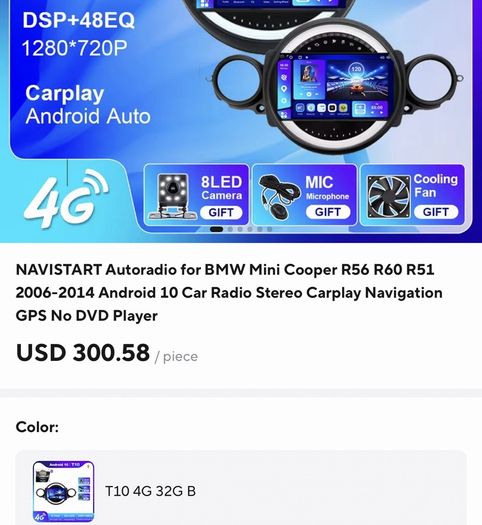 Mini Radio for CarPlay Retrofit