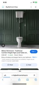 Milano Richmond Toilet - OFF DISPLAY traditional