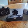 canon A-1 with 50mm lens & winder, also canon power shot A3000 both for spairs/ repair Image 3