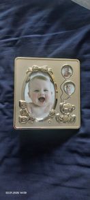 Silver baby album