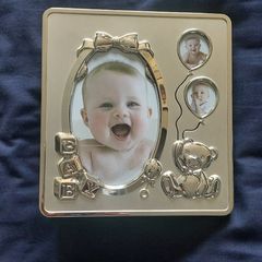 Silver baby album