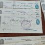 23X 1934 Bank of Ireland Belfast Cheques Image 4