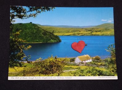 Ireland Postcard : The Hill of Doon , Lough Corrib , Oughterard , Co. Galway - 1980s