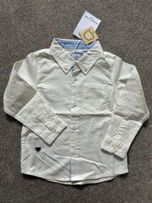 BNWT Polarn O. Pyret Oxford shirt, size 92cm (1.5-2 yrs)