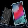 For Apple iPhone XR R-JUST Shockproof Armor Metal Protective Case Blue Image 3