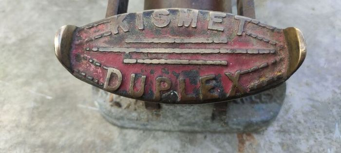Kismet Duplex vintage foot pump