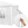 Gazebo Party Tent, Marquee Garden Tent, Waterproof  Event Gazebo - 3 x 9 m, with 8 Side Panels Image 7