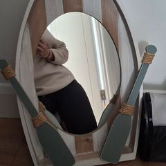 Rowing boat mirror.