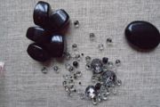 Beads for jewellery making, craft supplies, Upcycled beads