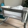 Chicco Next2Me Magic Evo Bedside Crib Dark Grey Image 4