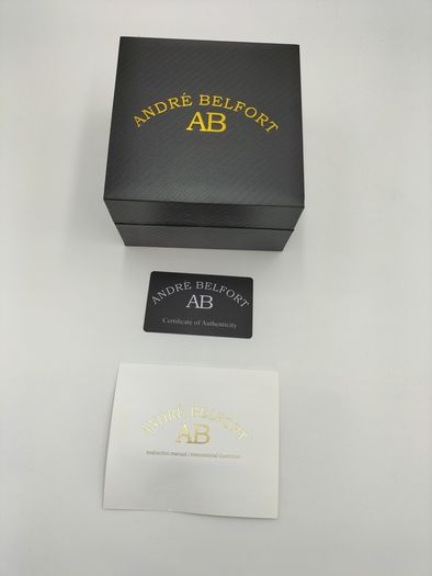 Andre Belfort Le Captaine Gold and Black Watch