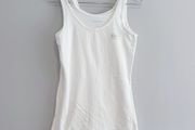 New Dunnes Stores White Longline Vest Top x3