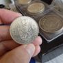 Netherlands 1966, 2/1/2 Gulden Silver coin.72% Silver. Image 2
