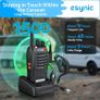 6Pack Professional Walkie Talkies for Adults Rechargeable Walkie Talkies Best 16CH Walkie Talkie Long Rang VOX Radio Walky Talky With Earpieces Wonderful Gifts For Adults Kids etc Image 6