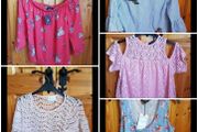 Mix of 5 lovely tops size 10