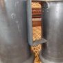 Antique French solid pewter measuring tankards Fleurs de lys complete set Image 9
