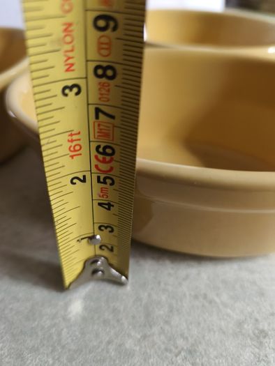 3  Yellow Cooking Casseroles by White Diamond Toughline Tara Hall, Galway, Ireland